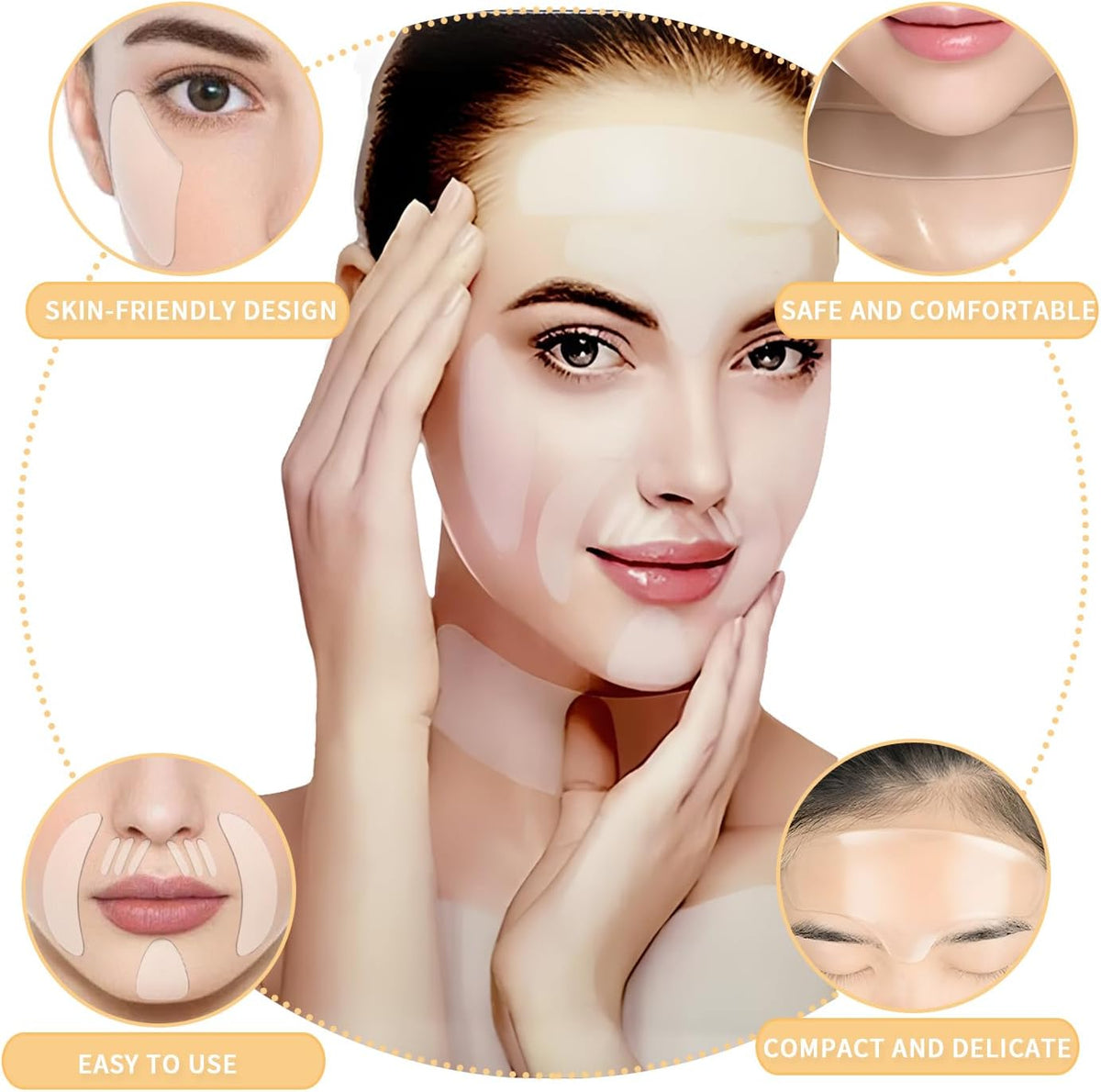 Anti Wrinkle Patches, 18 Pcs, Forehead Wrinkle Patches